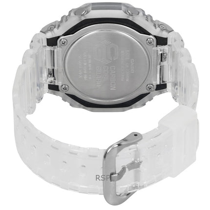 Casio G-Shock analog digital hartsarmband grå urtavla kvarts GA-2100BM-7A8 200M unisexklocka
