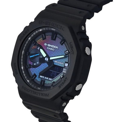 Casio G-Shock Analog Digital Bio-Based Resin Armband Flerfärgad Urtavla Quartz GA-2100RW-1A 200M Herrklocka