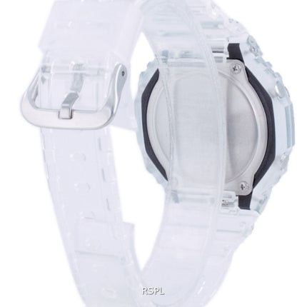 Casio G-Shock Skeleton Transparent Diver's Analog Digital Quartz GA-2100SKE-7A GA2100SKE-7 200M Herrklocka