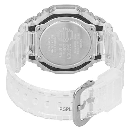Casio G-Shock analog digital transparent hartsarmband flerfärgad urtavla kvarts GA-2100SRS-7A 200M herrklocka
