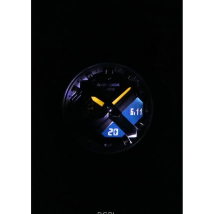 Casio G-Shock analog digital hartsarmband grå urtavla kvarts GA-2300-8A 200M unisexklocka