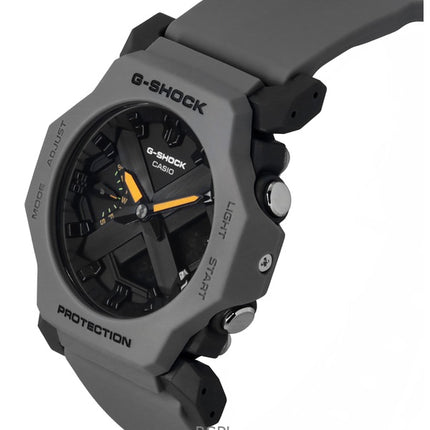 Casio G-Shock analog digital hartsarmband grå urtavla kvarts GA-2300-8A 200M unisexklocka