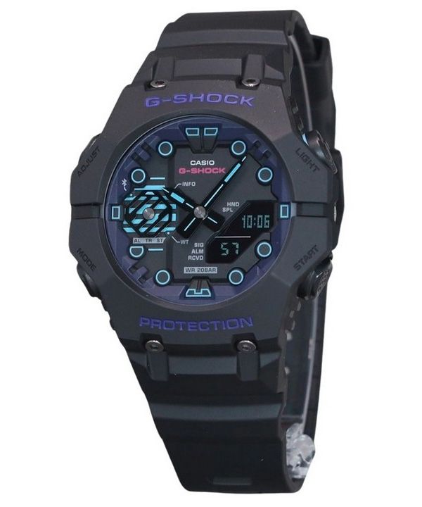 Casio G-Shock Cyberspace Analog Digital Smartphone Link Bluetooth Black Dial Quartz GA-B001CBR-1A 200M herrklocka