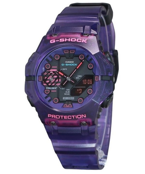 Casio G-Shock Cyberspace Analog Digital Smartphone Link Bluetooth Black Dial Quartz GA-B001CBRS-6A 200M Herrklocka