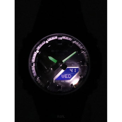 Casio G-Shock Analog Digital Mobillänk Svart Hartsrem Tuff Solar Power GA-B2100-1A 200M Herrklocka