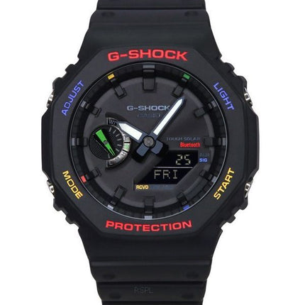 Casio G-Shock Mobile Link Analog Digital Black Dial Solar GA-B2100FC-1A 200M herrklocka