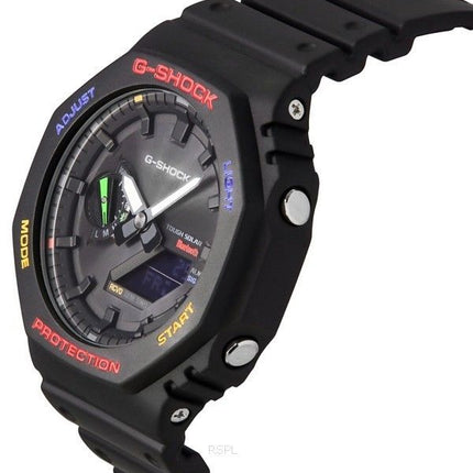 Casio G-Shock Mobile Link Analog Digital Black Dial Solar GA-B2100FC-1A 200M herrklocka