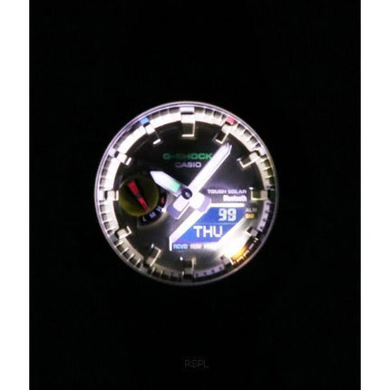 Casio G-Shock Analog Digital Smartphone Link Bluetooth Green Dial Solar GA-B2100FC-3A 200M herrklocka