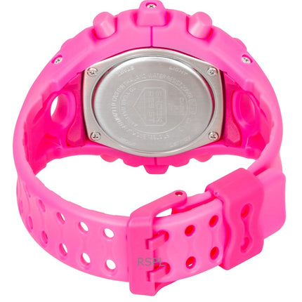 Casio G-Shock analog digital rosa hartsarmband rosa urtavla kvarts GA-V01-4A 200M herrklocka