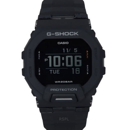 Casio G-Shock G-Squad Digital Smartphone Link Svart Resin Armband Quartz GBD-200-1 200M herrklocka