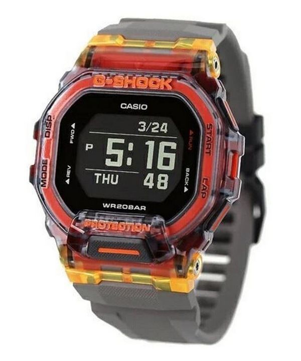 Casio G-Shock Move G-Squad Vital Bright Series Mobile Link Digital Quartz GBD-200SM-1A5 200M herrklocka