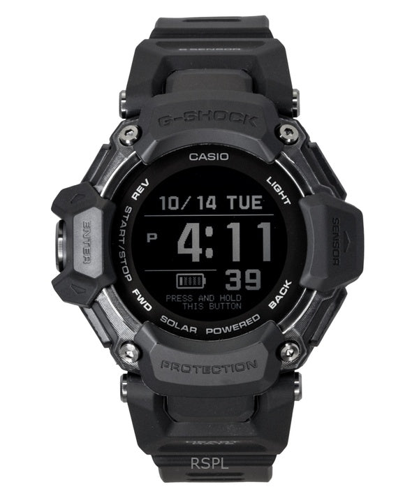 Casio G-Shock G-Squad Digital Smartphone Link Resin Strap Solar GBD-H2000-1B 200M Herrklocka
