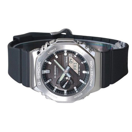 Casio G-Shock G-Steel Analog Digital Smartphone Link Bio Based Resin Armband Black Dial Tough Solar GBM-2100-1A 200M herrklocka