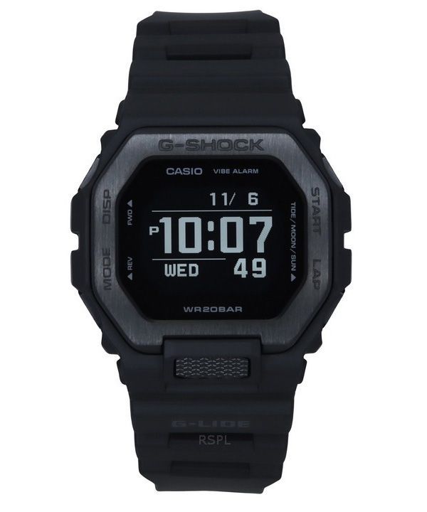 Casio G-Shock G-Lide Digital Smartphone Link Resin Armband Quartz GBX-100NS-1 200M herrklocka