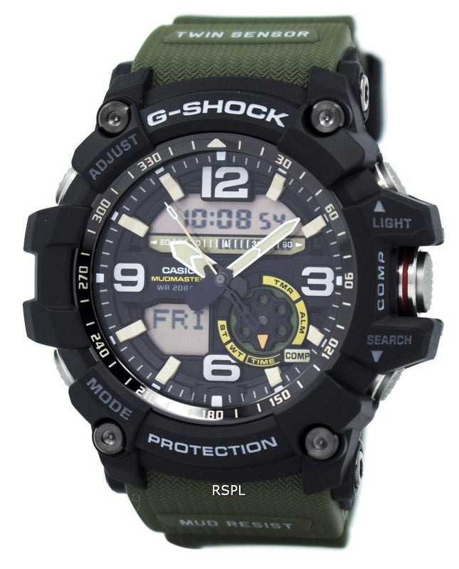 Casio G-Shock typinget Analog Digital Twin Sensor GG-1000-1A3 mäns klocka