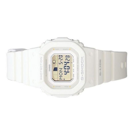 Casio G-Shock G-Lide Digital Vit Bio Based Resin Armband Quartz GLX-S5600-7B 200M Damklocka