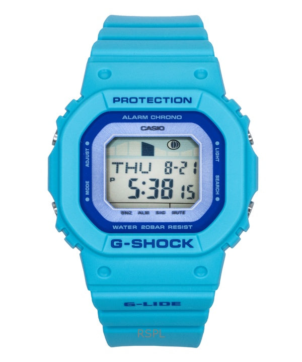 Casio G-Shock G-Lide digital biobaserad hartsrem kvarts GLX-S5610-2 200M damklocka