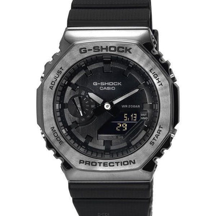 Casio G-Shock metallklädd analog digital kvarts GM-2100BB-1A GM2100BB-1 200M herrklocka