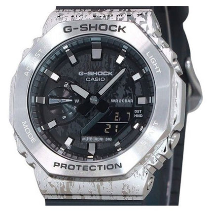 Casio G-Shock Analog Digital Grunge Camouflage Series Grey Dial Quartz GM-2100GC-1A 200M herrklocka