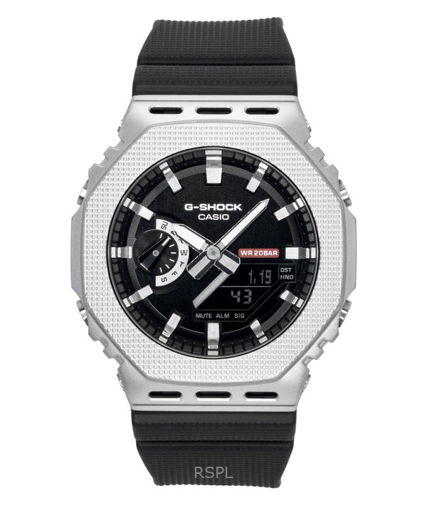 Casio G-Shock G-Steel analog digital biobaserad hartsrem blå urtavla kvarts GM-2100M-1A 200M herrklocka