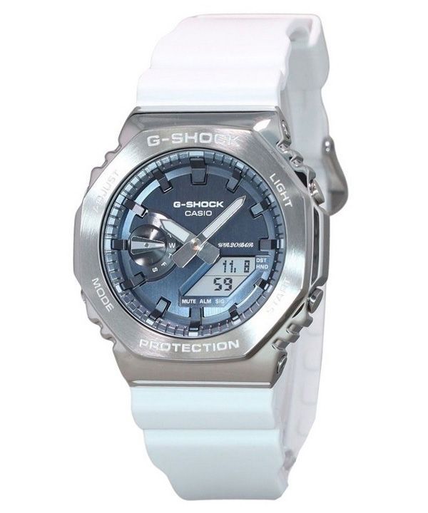 Casio G-Shock Seasonal Collection 2023 Analog Digital Grey Dial Quartz GM-2100WS-7A 200M herrklocka