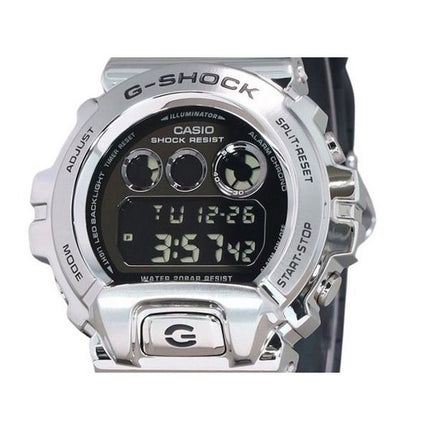 Casio G-Shock Digital Metal Bezel Resin Armband Quartz GM-6900U-1 200M herrklocka
