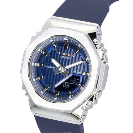 Casio G-Shock Analog Digital Limited Edition Bio-Based Resin Blue Dial Quartz GM-S2110SH-2A 200M Damklocka