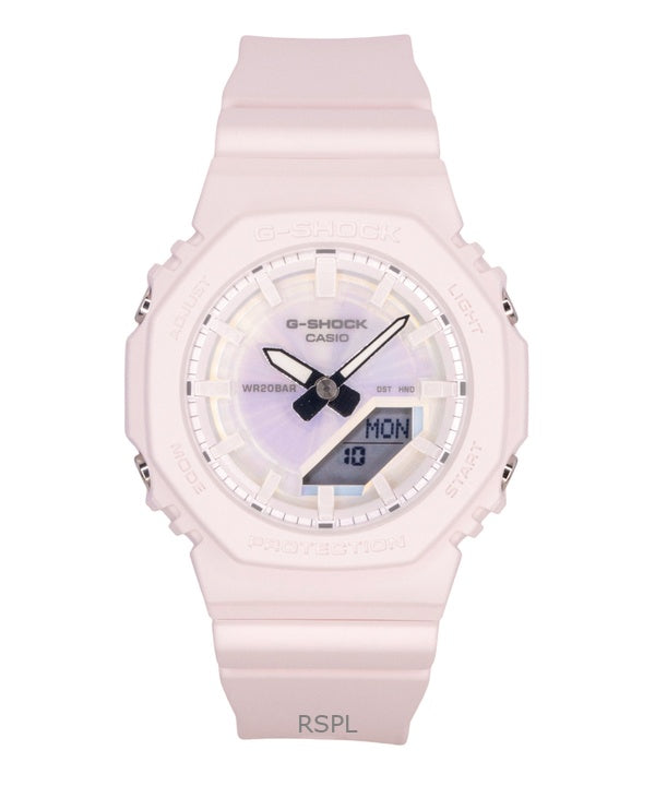 Casio G-Shock analog digital hartsrem polariserad rosa urtavla kvarts GMA-P2100PC-4A 200M damklocka