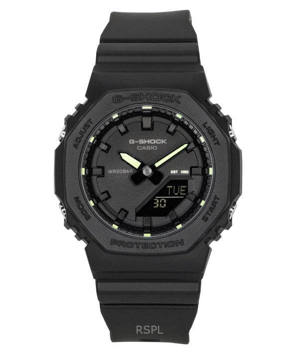 Casio G-Shock analog digital biobaserad harts svart urtavla kvarts GMA-P2100SA-1A2 200M damklocka