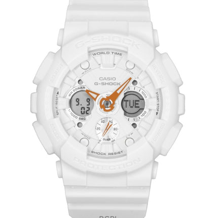 Casio G-Shock analog digital biobaserad harts vit urtavla kvarts GMA-S120SA-7A1 200M damklocka