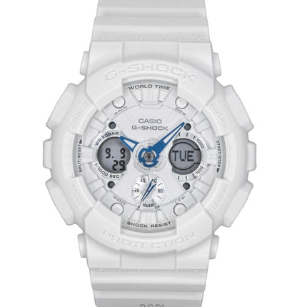 Casio G-Shock analog digital biobaserad harts vit urtavla kvarts GMA-S120SA-7A2 200M damklocka