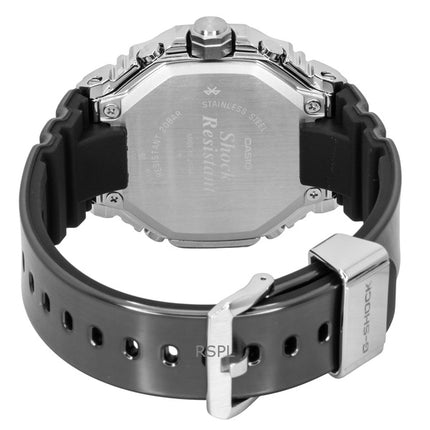 Casio G-Shock Full Metal Smartphone Link Silikonarmband Analog Svart Urtavla Solar GMC-B2100Y-1A 200M Herrklocka