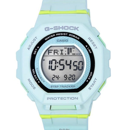Casio G-Shock G-Squad Digital Smartphone Link Blekgrön Biobaserad Harts Quartz GMD-B300-3 200M Damklocka