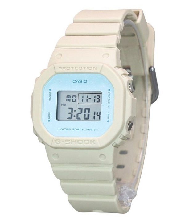 Reloj Casio G-Shock Nature&#39,s Color Series digital con esfera azul de cuarzo GMD-S5600NC-9 200M para mujer