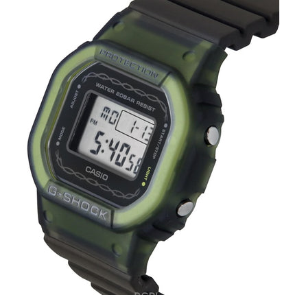 Casio G-Shock Digital Seasonal Collection 2024 Bio-Based Resin Armband Quartz GMD-S5610RS-8 200M Damklocka