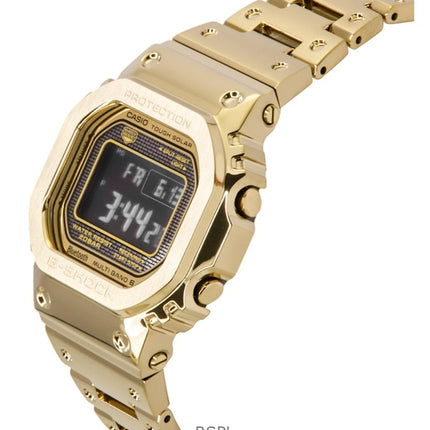 Casio G-Shock Full Metal Digital Smartphone Link Rostfritt Stål Solar GMW-B5000GD-9 200M Herrklocka