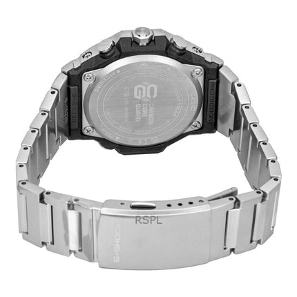 Casio G-Shock G-Steel analog smartphone-länk rostfritt stål grön urtavla solcellsdriven GST-B1000D-3A 200M herrklocka