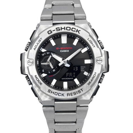 Casio G-Shock G-Steel Analog Digital Smartphone Link Black Dial Solar GST-B500D-1A 200M herrklocka