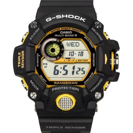 Casio G-Shock Master Of G-Land Rangeman Digital Black Resin Strap Solar GW-9400Y-1 200M herrklocka