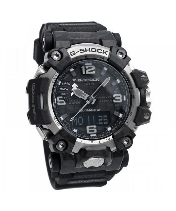 Casio G-Shock Mudmaster Analog Digital Solar Powered GWG-2000-1A1 GWG2000-1 200M herrklocka