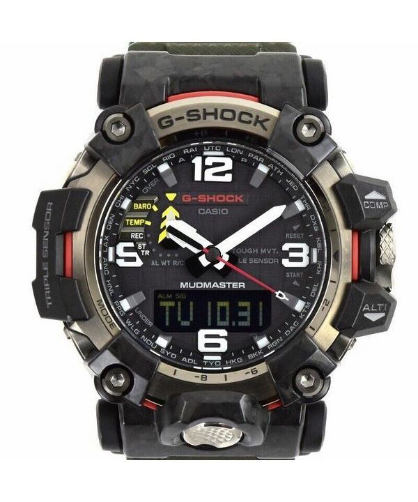 Casio G-Shock Mudmaster Analog Digital Solar Powered GWG-2000-1A3 GWG2000-1 200M herrklocka