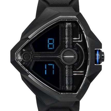 Hamilton Ventura Edge Dune Limited Edition gummiband svart urtavla kvarts H24624330 100M herrklocka