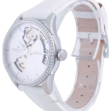 Hamilton Jazzmaster Open Heart Diamond Accents Automatic H32205890 Damklocka