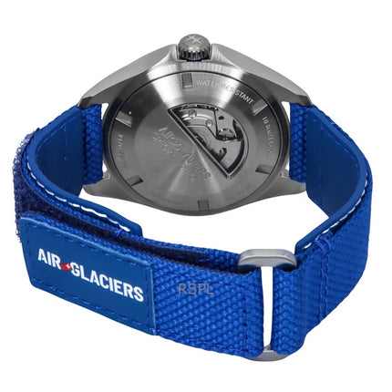 Hamilton Khaki Aviation Pilot Air-Glaciers Edition Textilband Blå Urtavla Automatisk H64655941 100M herrklocka