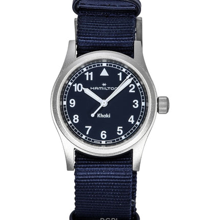 Hamilton Khaki Field textilrem blå urtavla kvarts H69301940 unisexklocka