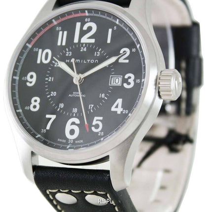 Renoverad Hamilton Khaki Officer-serie H70615733 herrklocka
