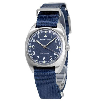 Hamilton Khaki Aviation Pilot Pioneer Blue Dial Mechanical H76419941 100M herrklocka