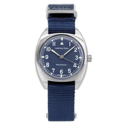 Hamilton Khaki Aviation Pilot Pioneer Blue Dial Mechanical H76419941 100M herrklocka