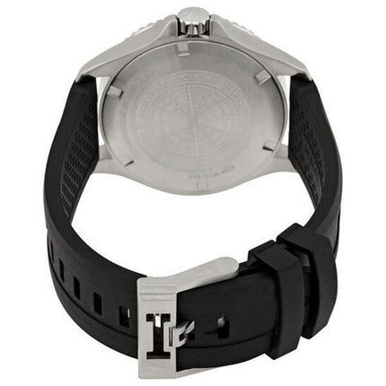 Hamilton Khaki Marinblå Scuba gummirem Svart Urtavla Automatisk dykare H82515330 300M herrklocka