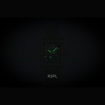 Ingersoll The Spur guldfärgad rostfri stål svart skelett urtavla automatisk I17002 herrklocka